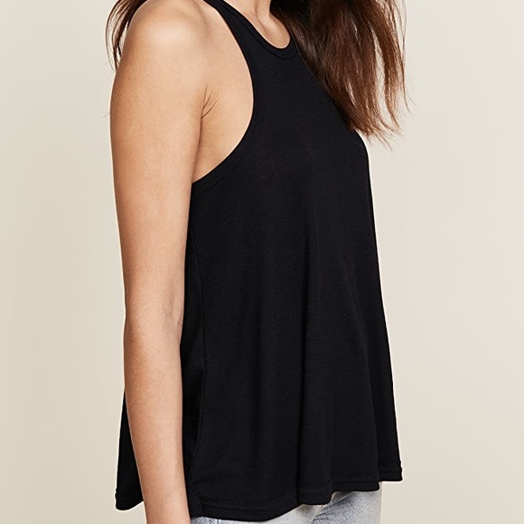 Free People Ribbed Racer Tank! - Picture 3 of 6